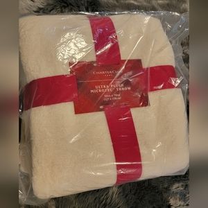 Charter Club Ultra Plush Microtec Throw Blanket